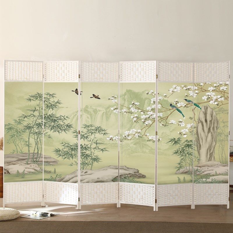 简易屏风折叠移动隔断墙卧室遮挡家用客厅现代简约办公室平风帘,商业/办公家具,办公屏风/隔断,淘宝优惠券,粉丝福利购,淘宝优惠卷