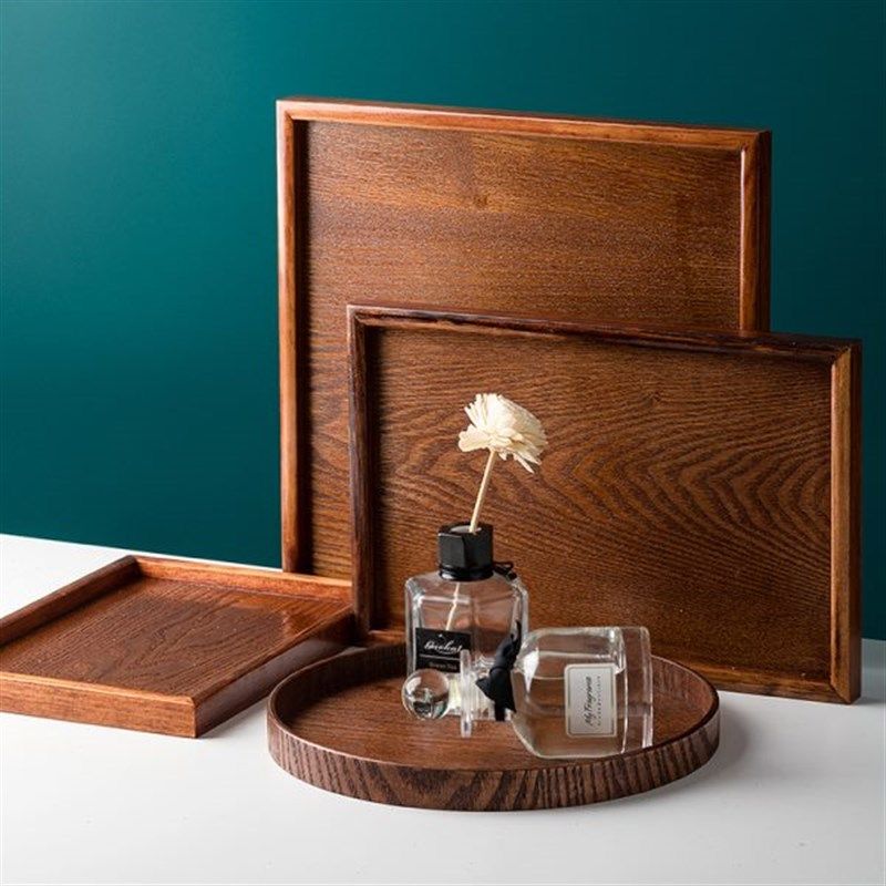 日式茶盘茶具餐具木制家用水杯茶壶托盘木质长方形茶托酒店木盘子,餐饮具,茶盘,淘宝优惠券,粉丝福利购,淘宝优惠卷