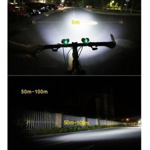 LED Black 推荐 Bike Bicycle Lamp Front Cycling Light