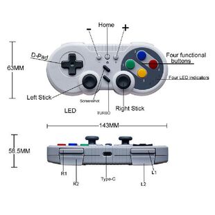 Gamepad 极速Wireless Controller Wireless Game