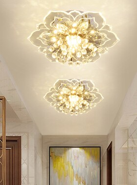 crystal lamp ceiling lights Flowers Chandelier for living ro