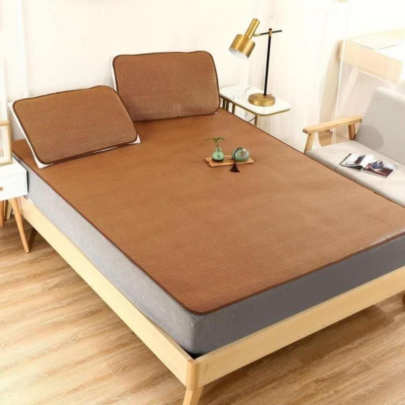 新款凉席1.8m床夏季藤席三件套折叠1.5米单人学生宿舍草席子1.2冰,床上用品,冰丝席,淘宝优惠券,粉丝福利购,淘宝优惠卷