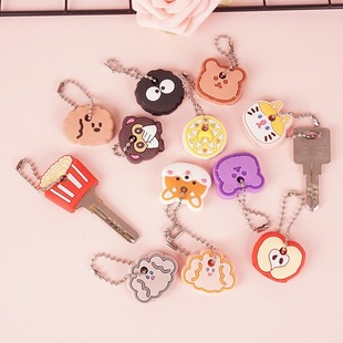 Case Protective Cartoon 推荐 Product Keychain Silicone New