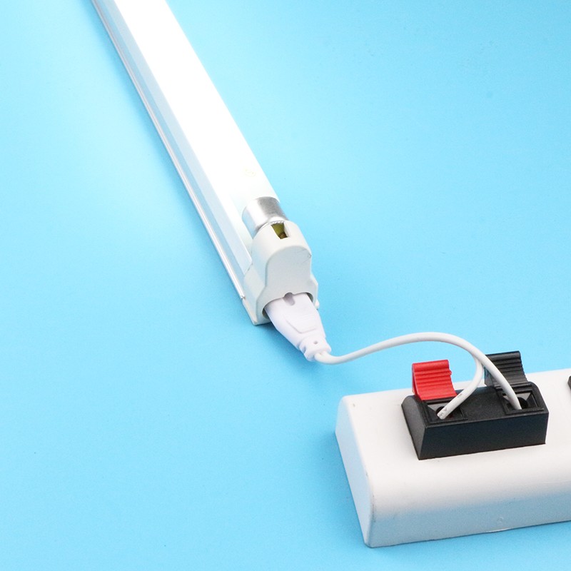 T4灯管支架老式长条家用T5灯管28W日光灯架12W荧光灯座