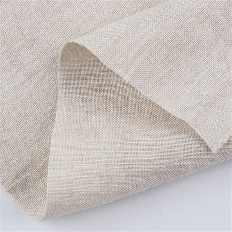 9*9纯亚麻面料 210g素色亚麻布料 春夏T恤衬衫休闲服连衣裙面料