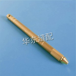 手缝针把手 可调节铜装 手工针 针器铜千枚通手柄 挑针手柄 铜挑针