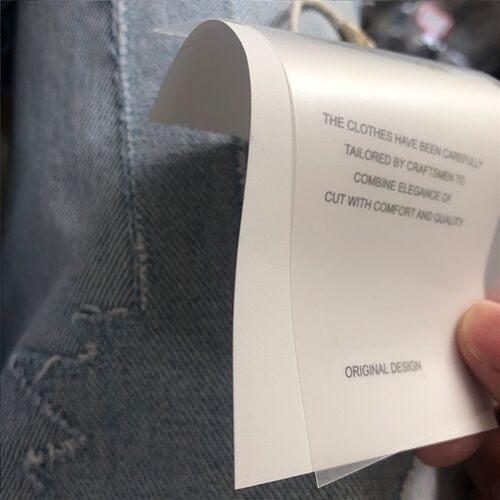 吊牌定做领标定制高档服装r吊牌定做挂牌印刷女装衣服logo定制吊