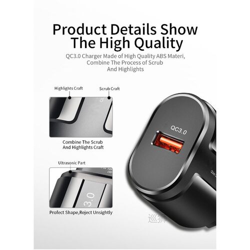 Quick Charge 4.0 3.0 USB Charger 18W QC 3.0 4.0  charger