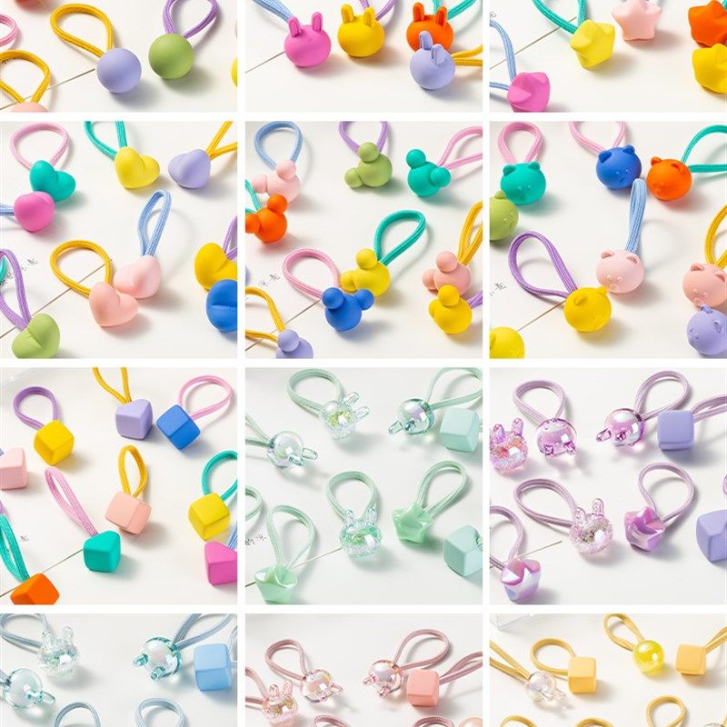 儿童头绳糖果色皮筋高弹力发圈女发绳高马尾扎头发皮套橡皮筋发饰,饰品/流行首饰/时尚饰品新,发饰,淘宝优惠券,粉丝福利购,淘宝优惠卷