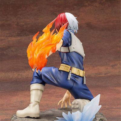 网红Anime My Hero Academia Figure Shoto Todoroki Figurine PV