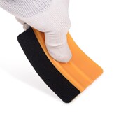 Felt Fabric for Cloth 100pcs Squeegee 10cm Carbon Fibe