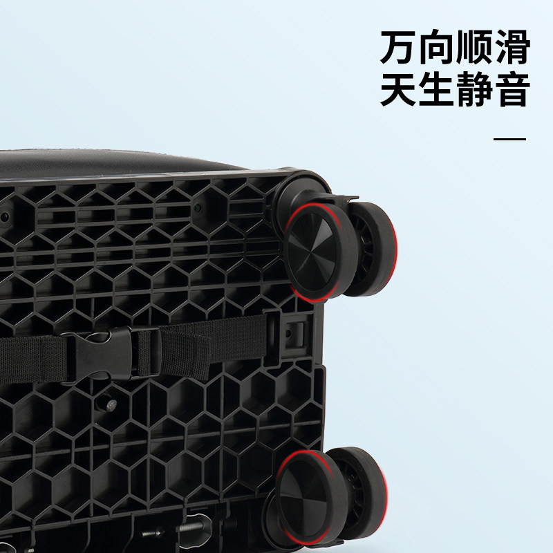 万向轮超轻便双肩拉杆包背包折叠行李包多功能旅行袋超市购物小车