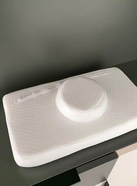 容枕头院专用防塌美睫38577按摩头容枕带圆柱长床美方形枕头垫美