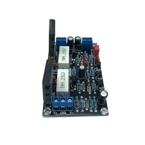 东芝2SC5200+2SA1943单A声道100W成品后级功放板 大功率单声道