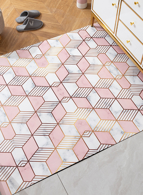 入户门地垫门口耐脏脚垫门垫进门高级感玄关地毯pSvc可擦免洗裁剪