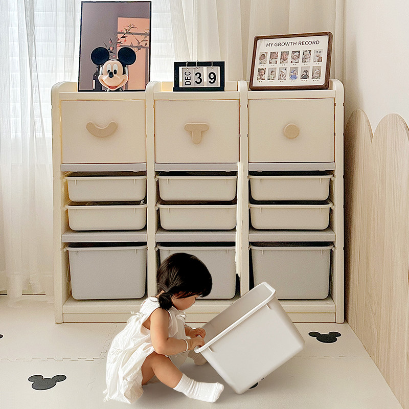 越前儿童玩具表情收纳架婴儿分类整理柜储物架宝宝落地多层置物架,住宅家具,儿童储物架/收纳架（原婴童）,淘宝优惠券,粉丝福利购,淘宝优惠卷