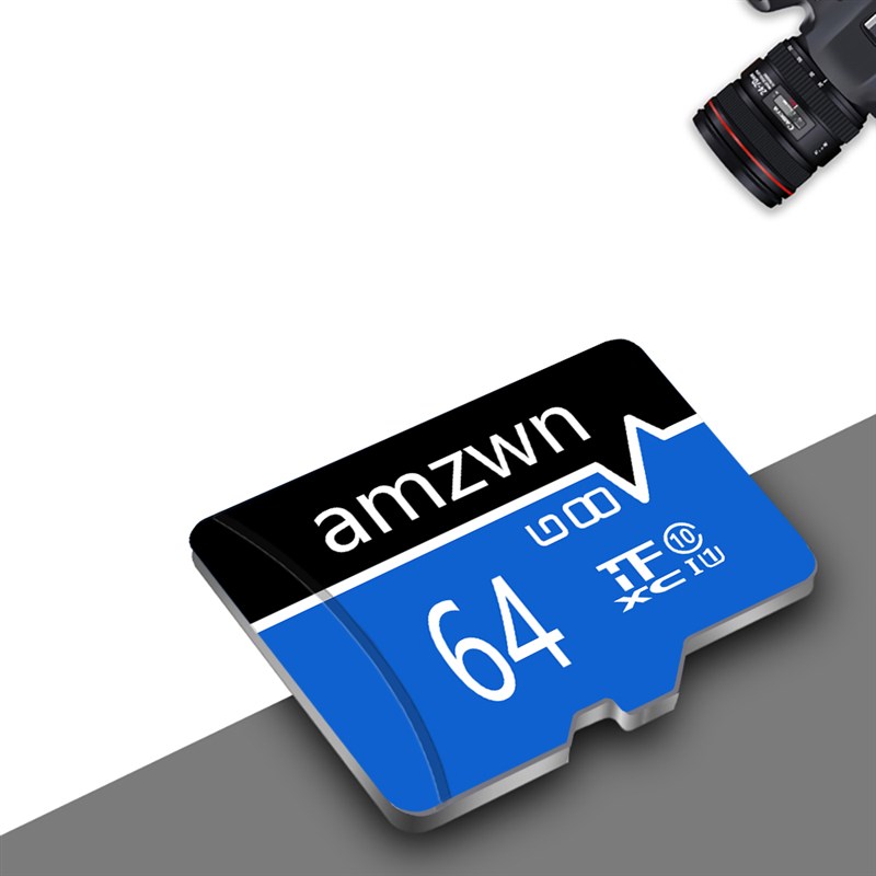 推荐amzwn Micro TF SD Card 128GB 64GB 32GB 16GB 8GB Memory C