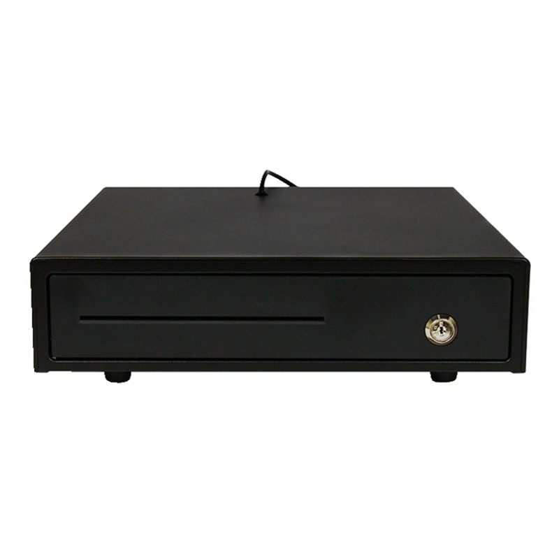 335五b格三档钱箱收银箱超市收银盒收款机二维火来钱快可独立带锁