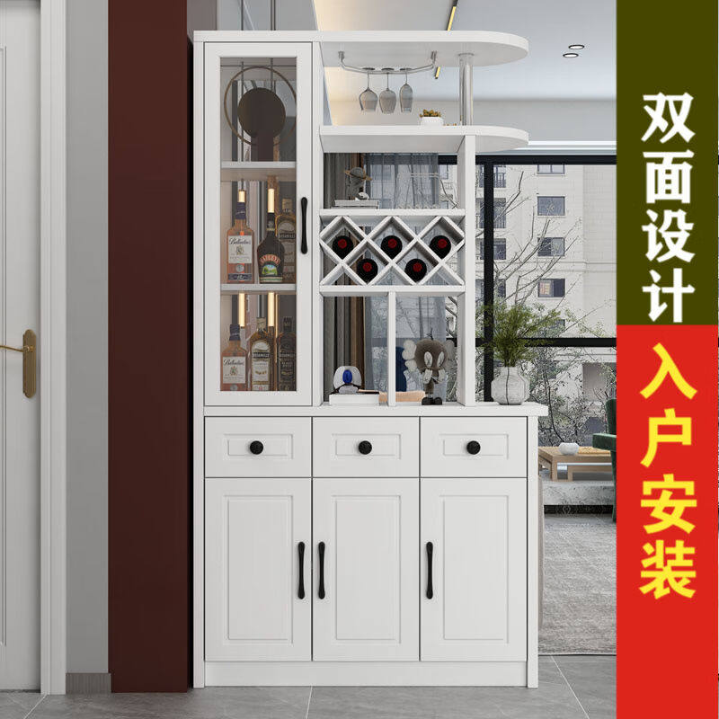 乐式(LESHI.LIFE)玄关柜客厅隔断柜入户门厅柜酒V柜装饰柜一体间怎么样,好用不?