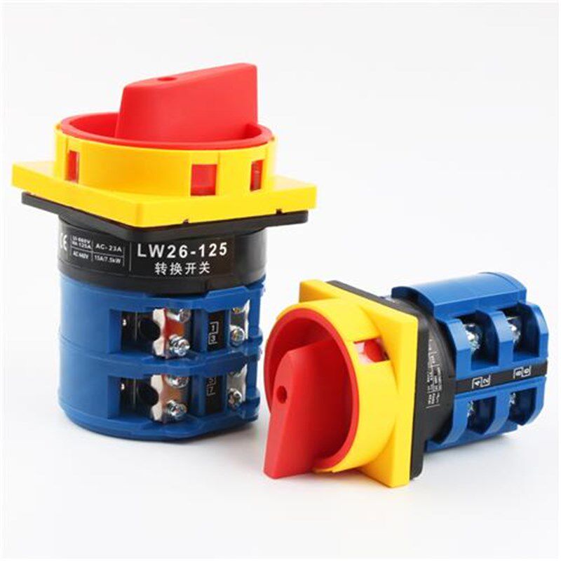 旋转电源切断开关lw26gs-20/04-2凸轮三相负荷隔离万能转换开关