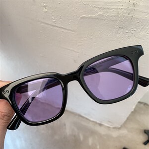 小众货王一博同款小方框眼镜志龙同款太阳镜男女潮墨镜原宿彩色