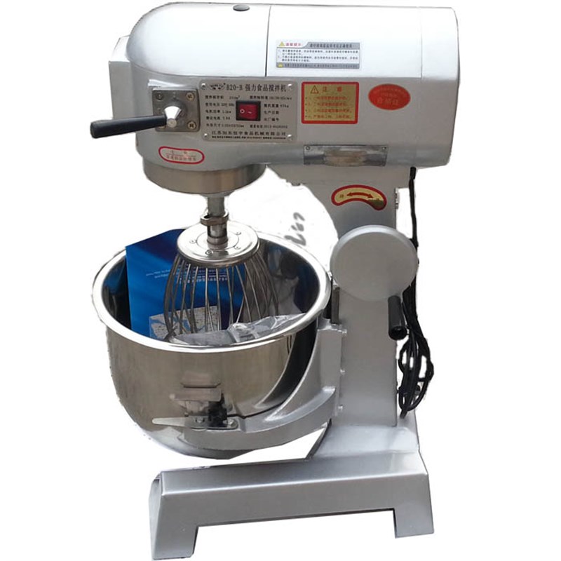 恒宇B10/B20/30搅拌机打蛋机三功能鲜奶机商用和面机馅料奶油机