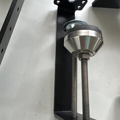 NB F80显示器支架f160支架桌下固定板15-22cm夹厚桌面延长板 平替