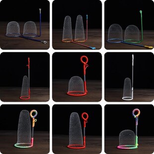 抓蝈蝈神器抓蛐蛐工具蟋蟀黑虫油葫芦鸣虫抓捕逮捉粗细丝尖网罩手