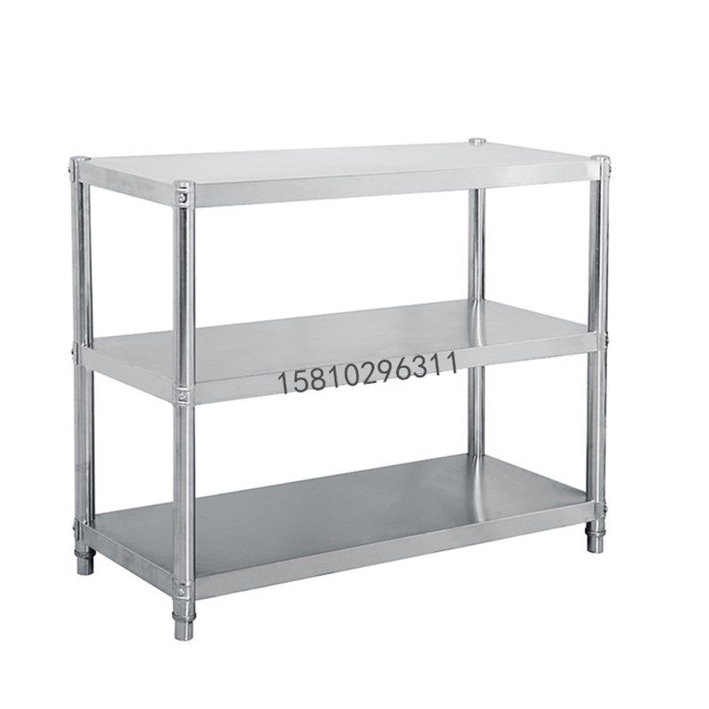 不锈钢置物架三层加厚厨房微波炉置物架3层烤箱架收纳架货架家用4,商业/办公家具,仓储货架,淘宝优惠券,粉丝福利购,淘宝优惠卷