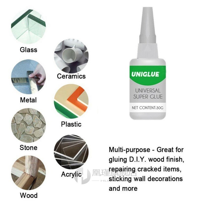 30ml Uniglue Universal Super GBlue Strong Plastic Glue For R