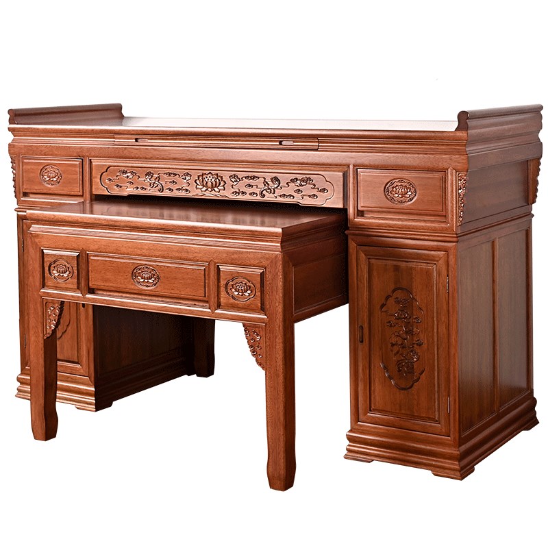 实木金丝红檀木家桌供台佛台佛桌神台神桌案台条案供用客厅中式