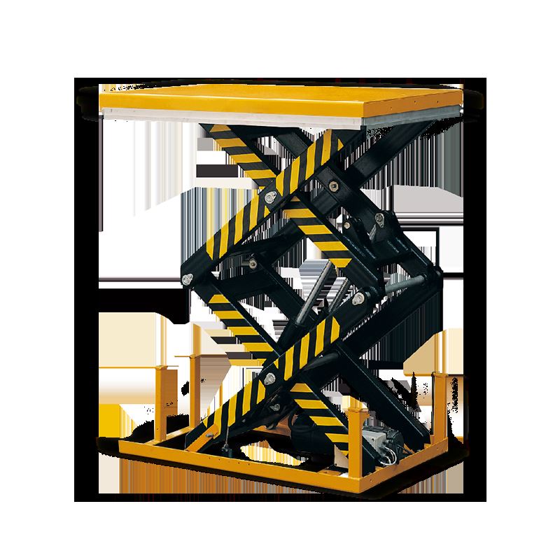 爵力固定式电动液压升降机剪叉式升降平H台家用小型电动货梯举升