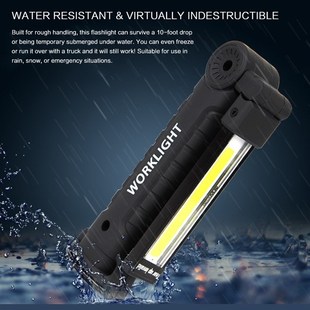 12000LM Work Light Ultra Bright COB LED flashlight Magnetic