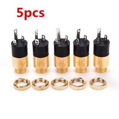 速发5 Pcs/lot Gold PJ392 3.5mm Stereo Female Sockect Jack 3.