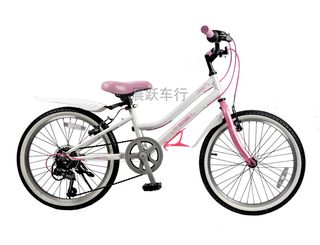 直销新品部分包邮 20寸女孩小学生儿童自行车6 M7 8岁小孩高碳钢