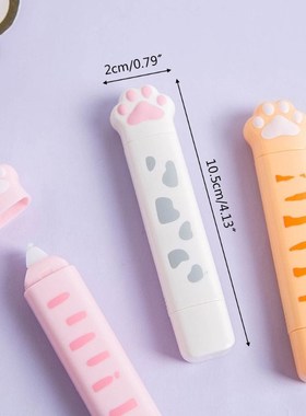 Cute Cat Paw Roller Glue Correction Tape Stationery Correct