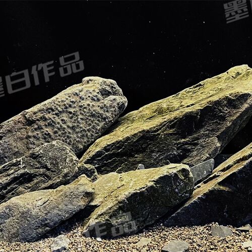 原生溪流缸造景 龟缸 虾虎缸 三湖缸造景石 天然溪流石水族箱装饰