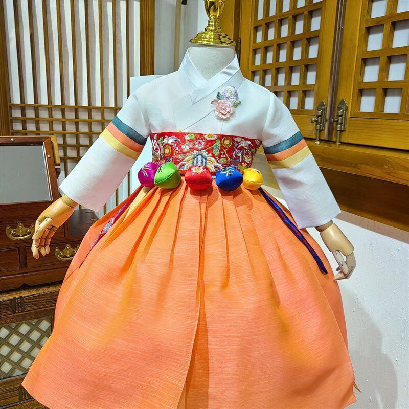 生日腰绳男女宝宝儿童韩服腰带装饰腰带(是腰带的价格)H-P11618