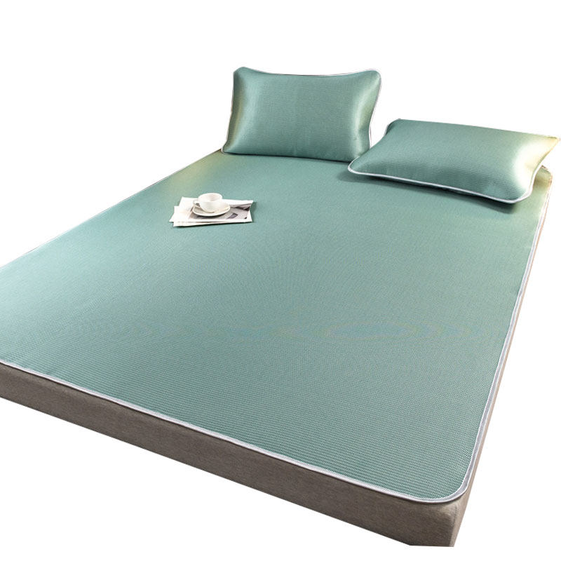 夏季儿童碳光冰丝凉席三件套家用母婴可折叠机洗水洗宿舍空调席子,床上用品,冰丝席,淘宝优惠券,粉丝福利购,淘宝优惠卷