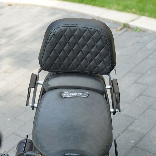 适用春风450clc脚踏改装加大脚踏板摩托车边包靠背护杠换挡杆配件