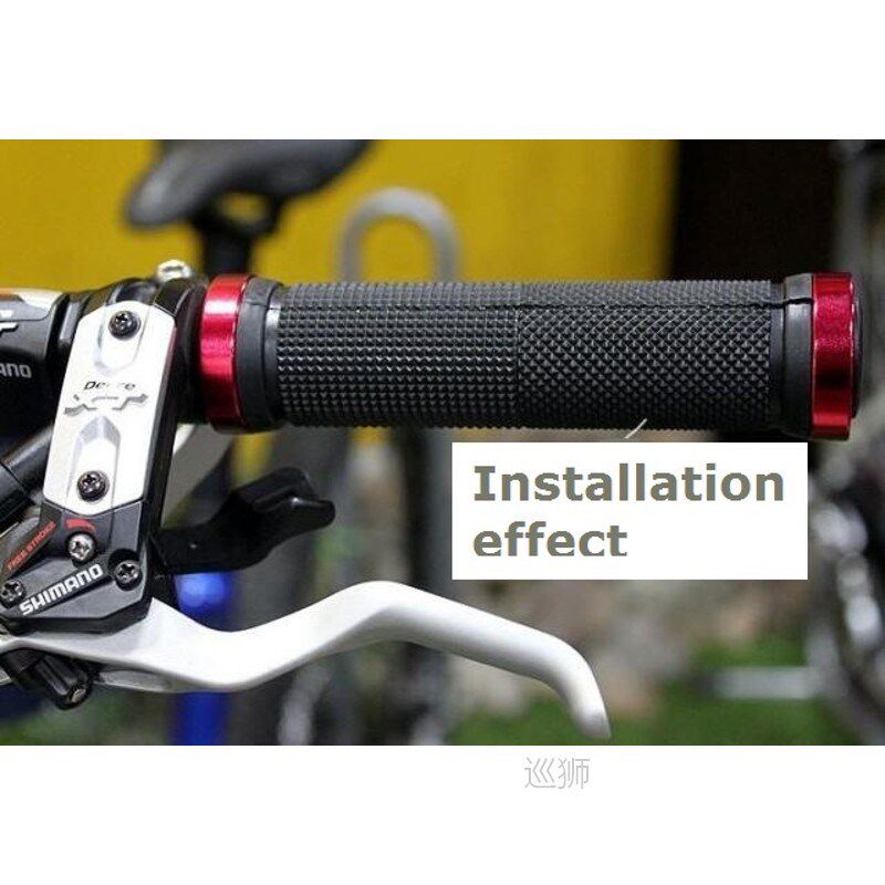 1 pair High quality Bike Bicycle Handlebar Cover Grips Smoot - 实物图