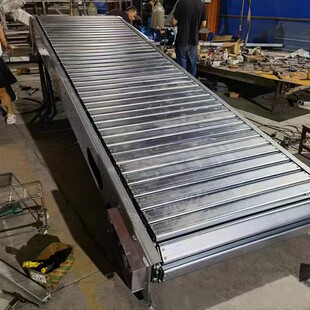 扣板输送机链板重型输送带扣板A重型食品流水线折弯板式厂家直供