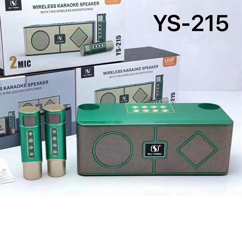 YS215K歌蓝牙音箱掌上KTV手提音箱手机蓝牙麦克风无线可充电k歌宝