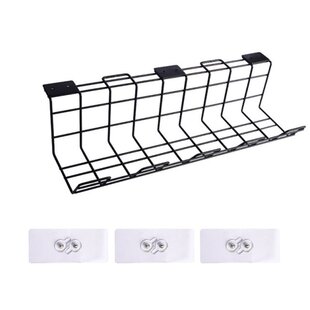 Organizer Plug Storage 速发Wrought Hde Socket Wire Rack Iron