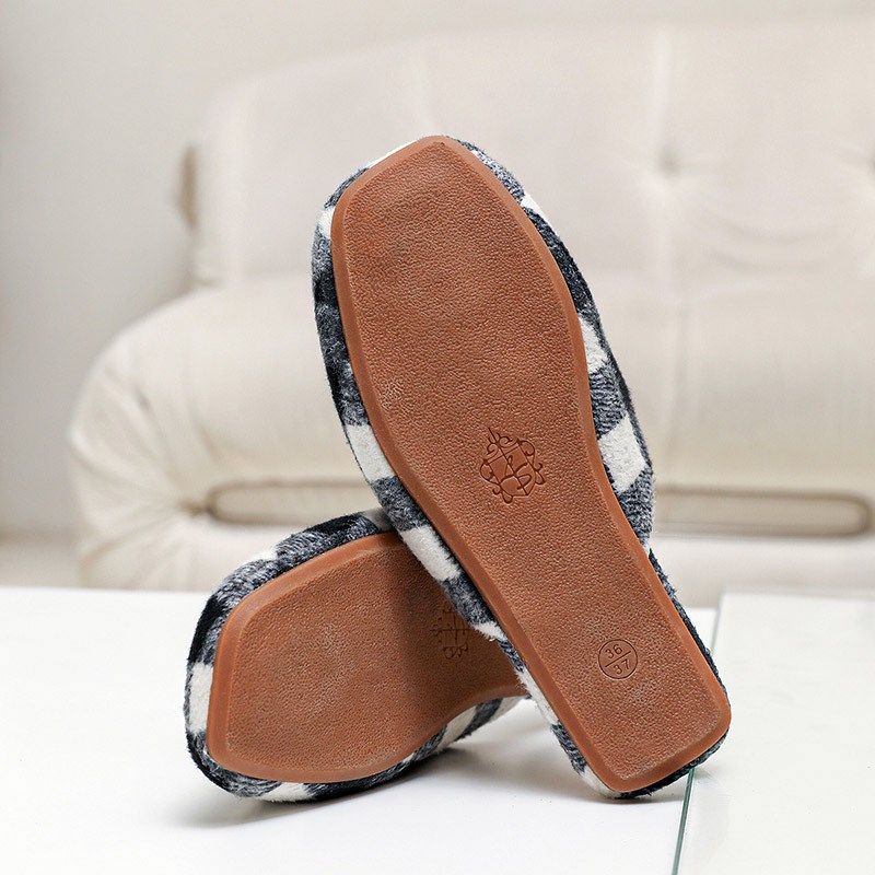 春季薄绒时尚经典棋盘格家用拖鞋女四季情侣室内牛筋底防滑居家男,居家布艺,居家棉拖/棉鞋,淘宝优惠券,粉丝福利购,淘宝优惠卷