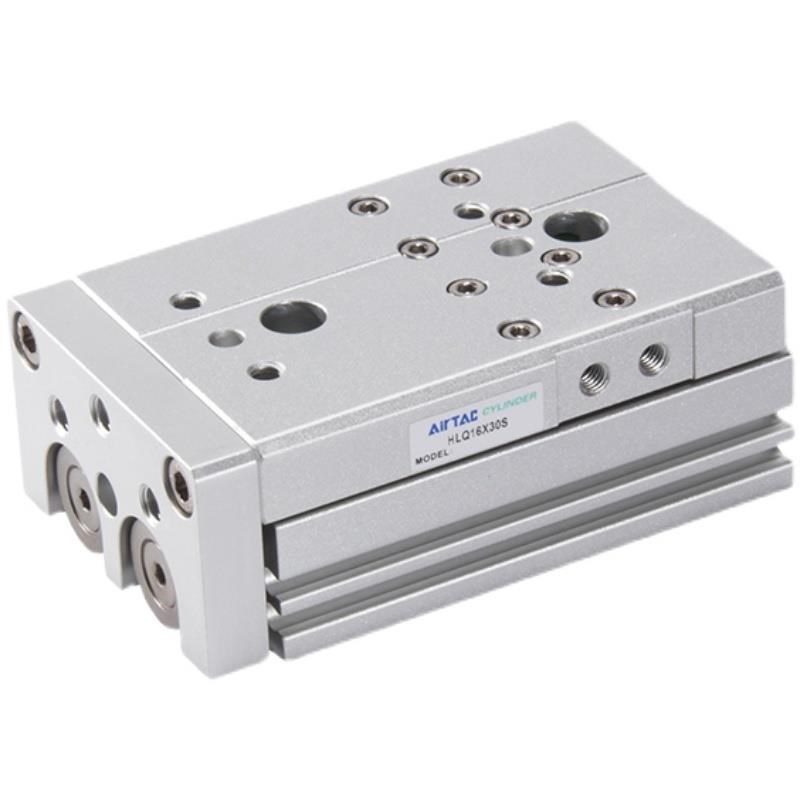HLQL HLQ8/12/16X10X20X30X40X50X75X100SA/SAS/SB亚德客滑台气缸