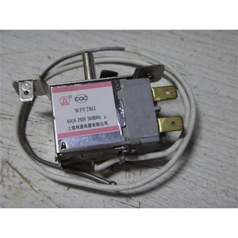 冰箱 WPF28G 温控器 二边安装 二插脚 冰柜温控 探头45cm-3米