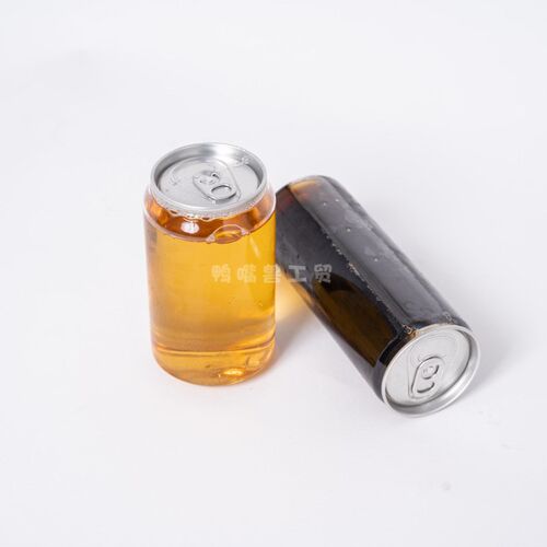 330mlc一次性塑料透明奶茶杯易拉罐空罐子饮料瓶子加厚pet丝印log