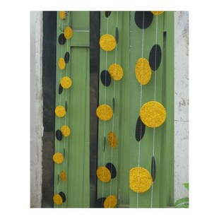 Party Banners Streamers Confetti Pink White and Gold Glitter