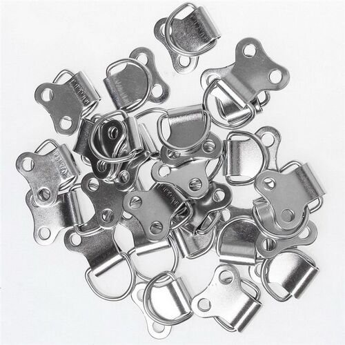 25 pcs D-Ring Picture Frame Hanging Hooks Double Hole Hanger